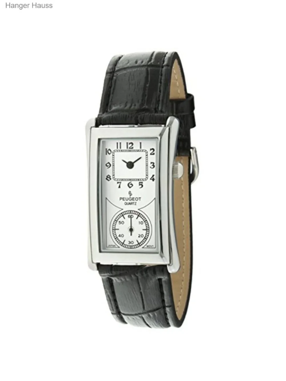 Men's Vintage Doctor Style Watch Calfskin Leather Strap
